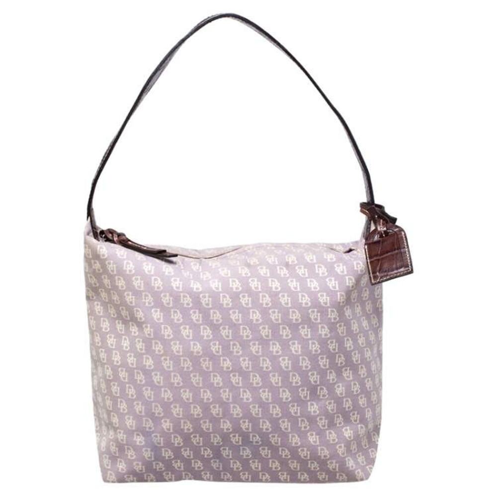 Vintage Y2K Dooney & Bourke SP001 EX Shoulder Sac Lavender Made in USA NWT